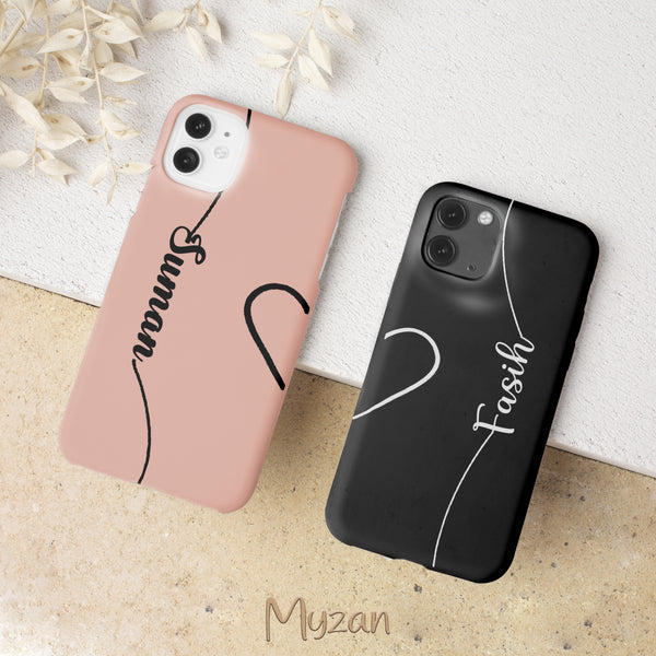 CC012 - Name Couple Mobile Case