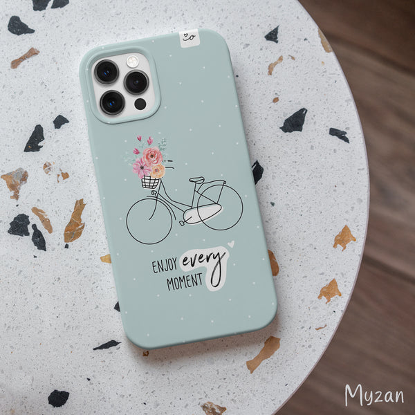 AC110 - Enjoy Every Moment - Aesthetic Mobile Case - Myzan