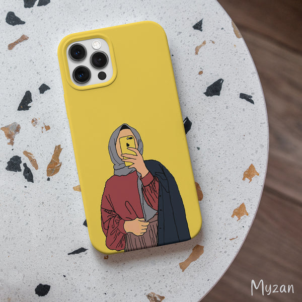 AC014 - Hijab Girl Mobile Case - Myzan