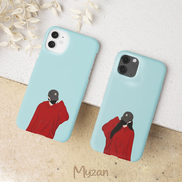 CC017 - Couple Mobile Case