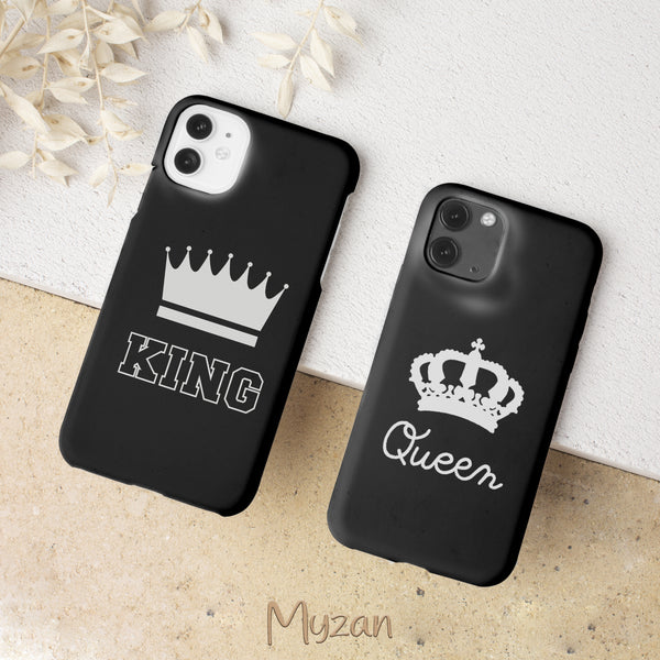 CC019 - King & Queen - Couple Mobile Case