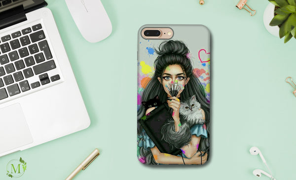 RC001 - Artist Girl Mobile Case - Myzan