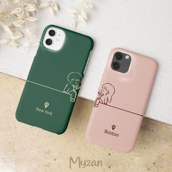 CC002 - Cute Couple Mobile Case