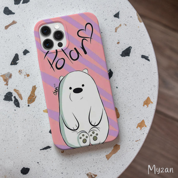 AC019 - Polar Bear Mobile Case - Myzan