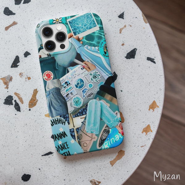 RC080 - Mint Green Aesthetic Mobile Case