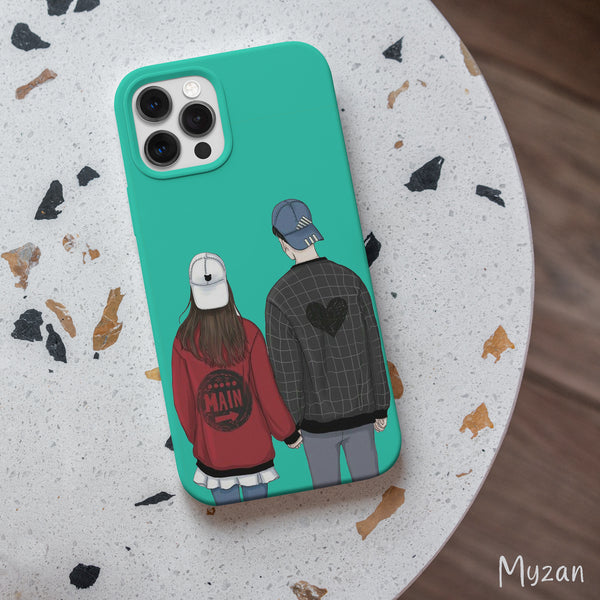 CC025 - Cute Couple Mobile Case