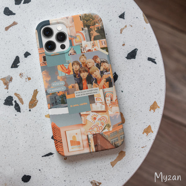 BTS026 - Aesthetic Polaroid Photos - BTS Mobile Case