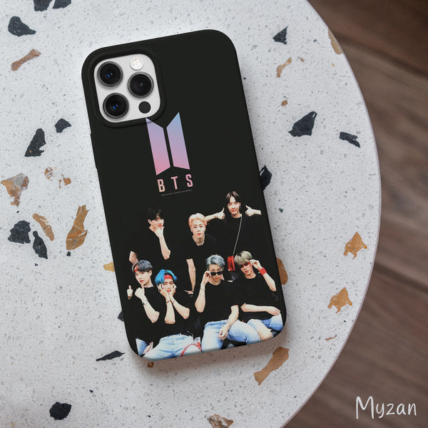 BTS003 - BTS All Member Aesthetic Mobile Case