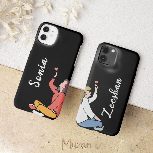 CC004 - Name Couple Mobile Case