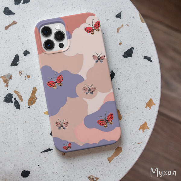 AC040 - Butterfly Aesthetic Mobile Case - Myzan