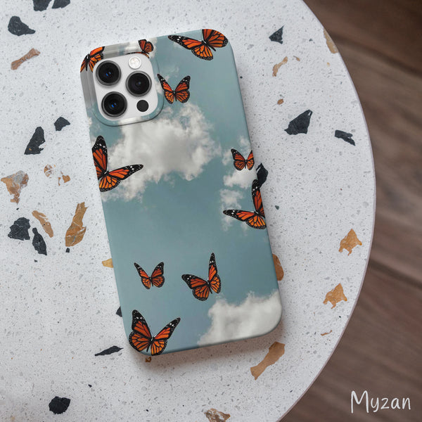 RC098 - Aesthetic Butterfly Mobile Case