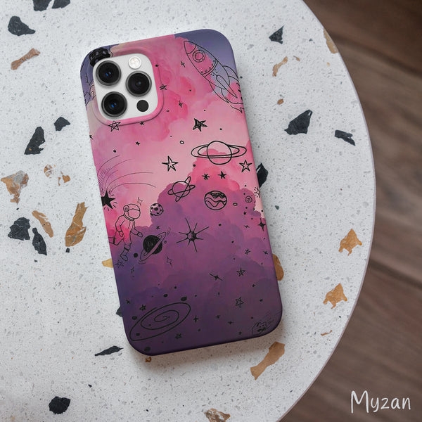 AC052 - Galaxy Aesthetic Mobile Case - Myzan