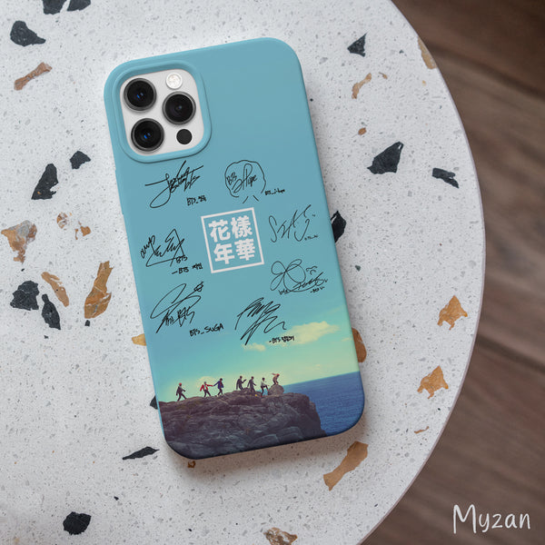 BTS005 - BTS Member Signatures - BTS Mobile Case