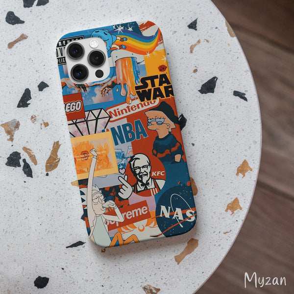 AC057 - Trendy Aesthetic Mobile Case - Myzan