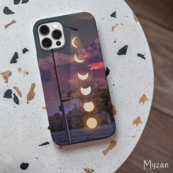 AC004 - Aesthetic Moon Mobile Case - Myzan