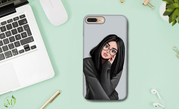 RC005 - Glases Girl Mobile Case - Myzan