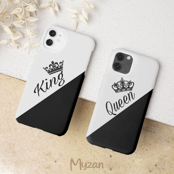 CC006 - King & Queen - Couple Mobile Case