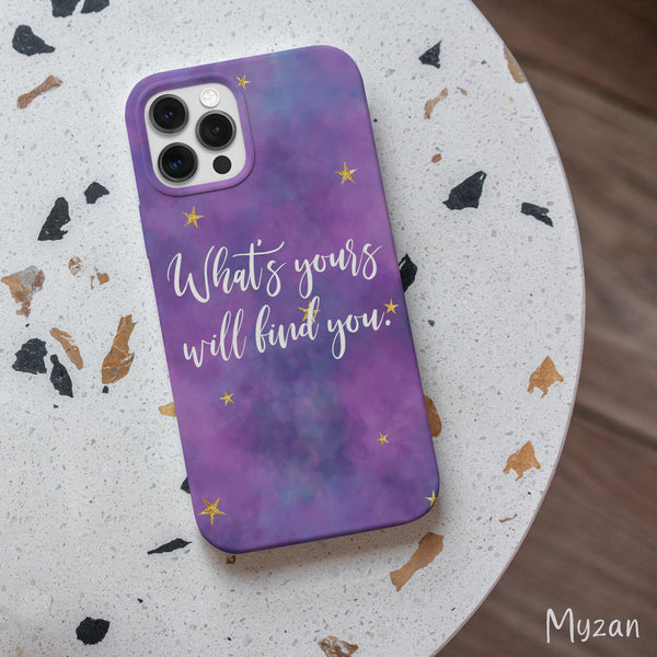 AC066 - Star Love - Quotation Mobile Case - Myzan