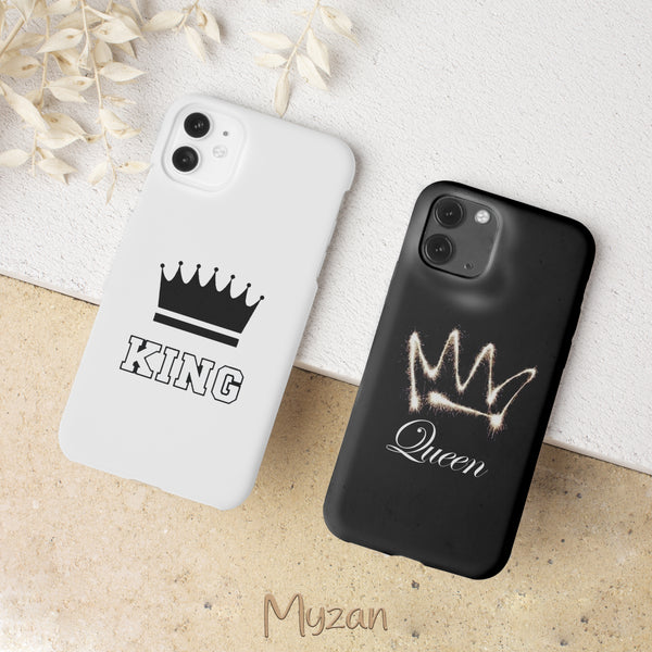 CC007 - King & Queen - Couple Mobile Case