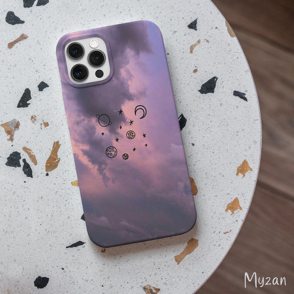 AC075 - Aesthetic Sky Mobile Case - Myzan