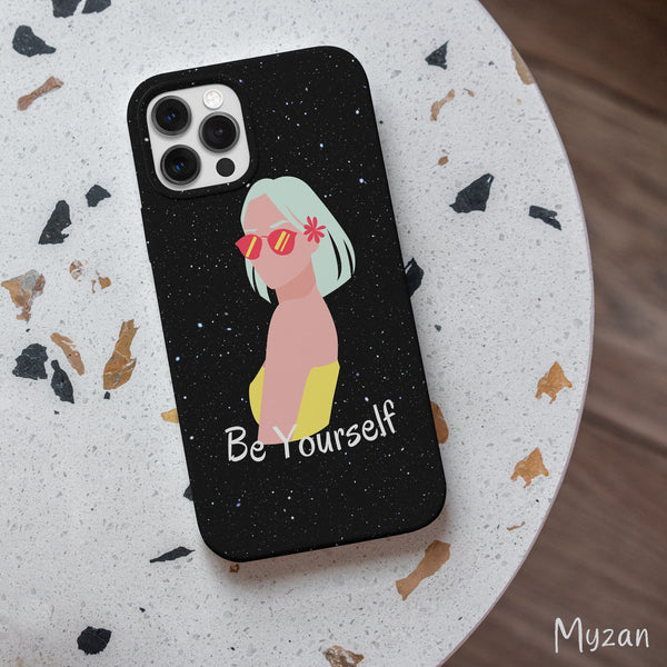 AC080 - Cool Girl - Aesthetic Mobile Case - Myzan