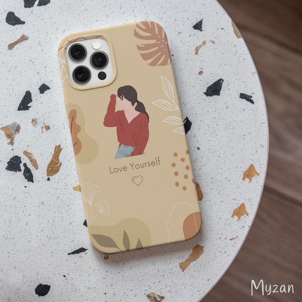 AC083 - Love Yourself - Aesthetic Mobile Case - Myzan