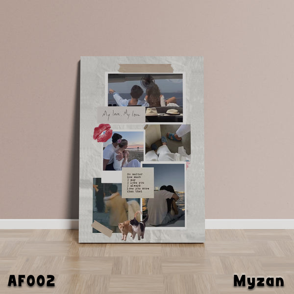 AF002 - Premium Custom Picture - Couple Frame