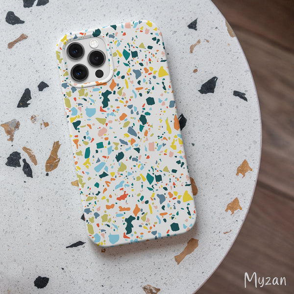 AC123 - Terrazzo Pattern - Marble Mobile Case