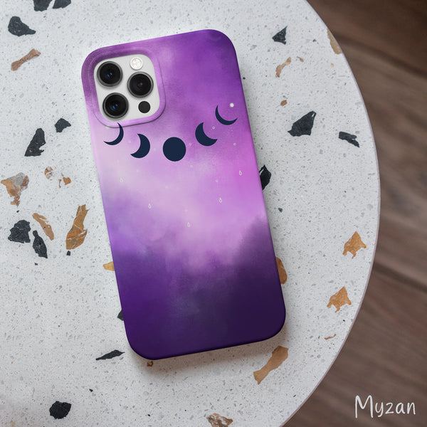 AC125 - Moon Phases - Moon Mobile Case