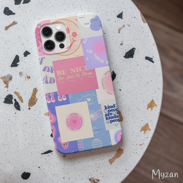 AC132 - Be Nice - Aesthetic Mobile Case