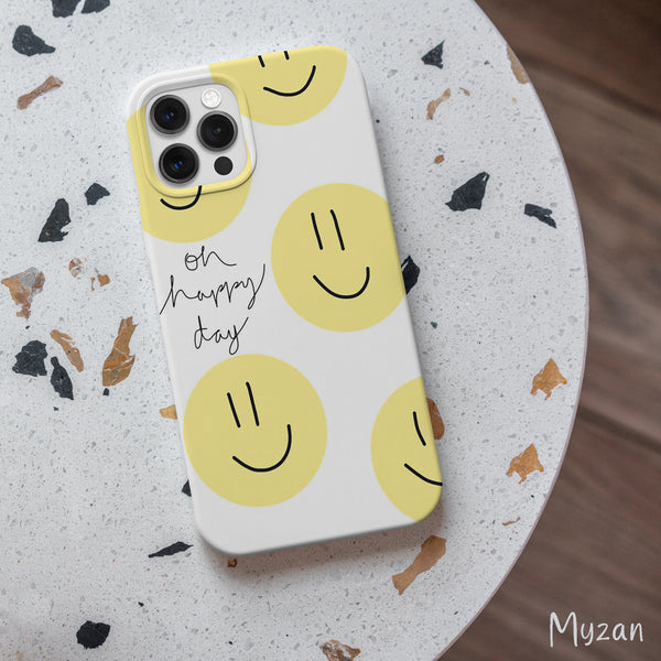 AC133 - Be Happy - Quotes Mobile Case