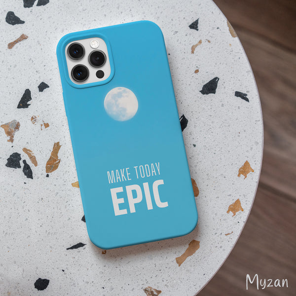 AC137 - EPIC Quote - Moon Mobile Case