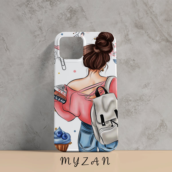 AC155 - Fashionury Girl - Aesthetic Girl Mobile Case