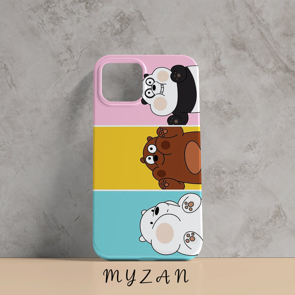 AC162 - We Bare Bears - Aesthetic Mobile Case