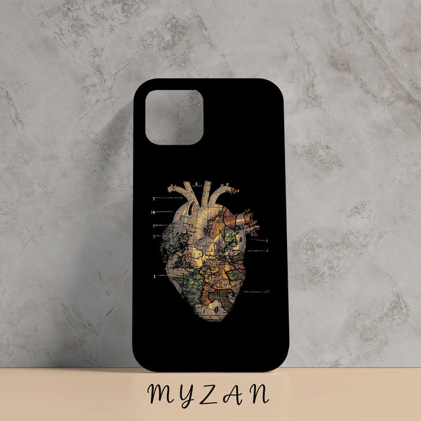 AC166 - Astronomy Heart - Aesthetic Mobile Case