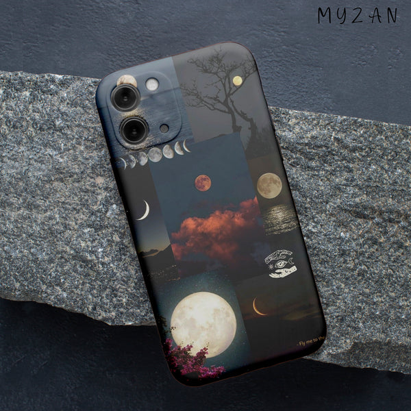 AC172 - Aesthetic Moon College Mobile Case