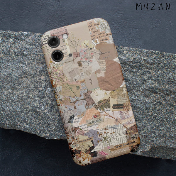 AC174 - Ospavbinez Brown Aesthetic Mobile Case