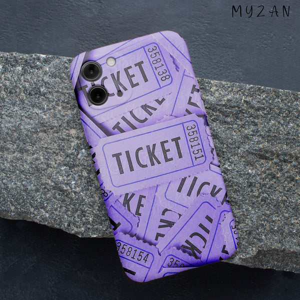 AC177 - Ticket Stub Aesthetic Mobile Case