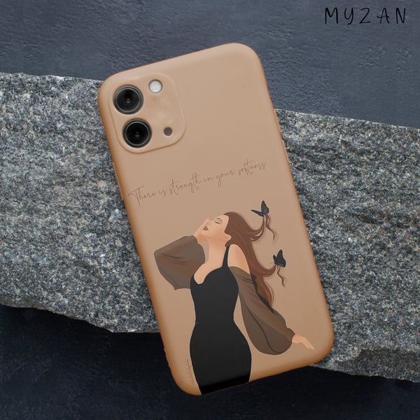 AC190 - Aesthetic Girl Mobile Case