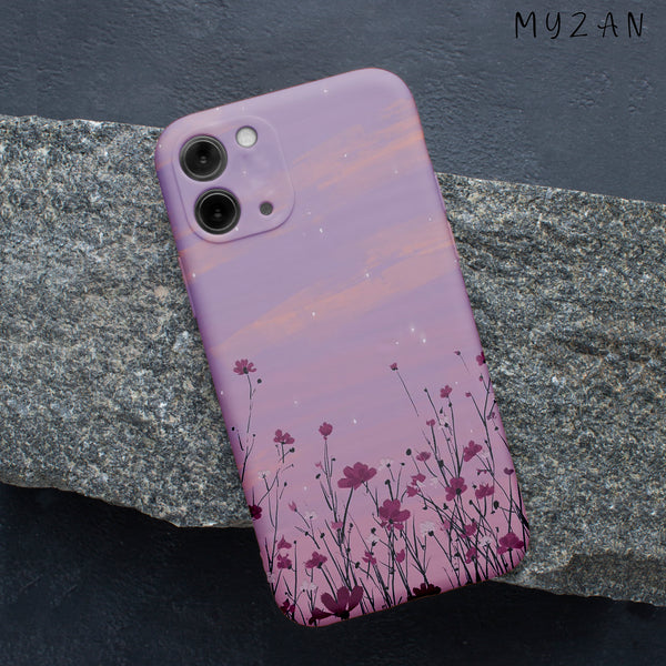 AC191 - Vintage Leaves Floral Mobile Case