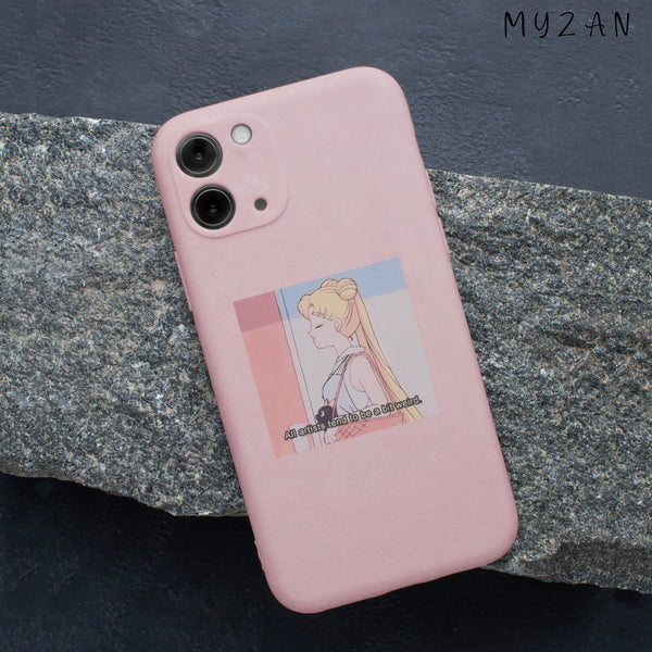 AC203 - Anime Sailor Girl Mobile Case