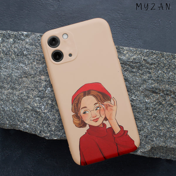 AC225 - Aesthetic Girl Mobile Case