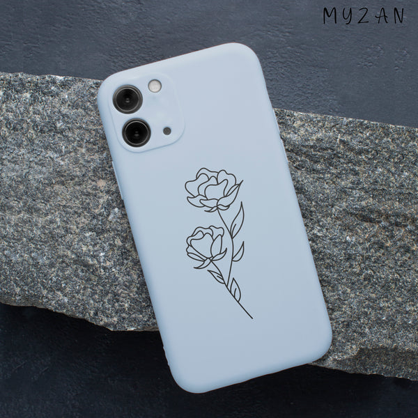 AC226 - Vector Floral Aesthetic Mobile Case