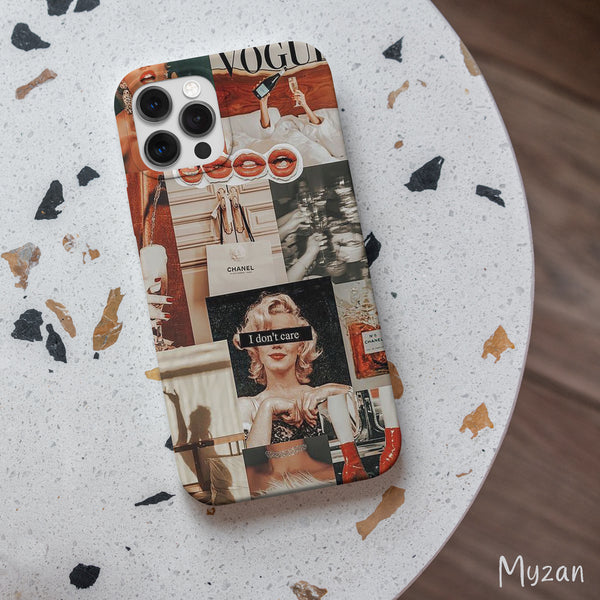 AC319 - Fashion Collage - Aesthetic Mobile Case