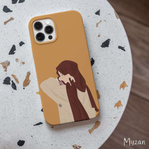 AC334 - Aesthetic  - Hijab Girl Mobile Case