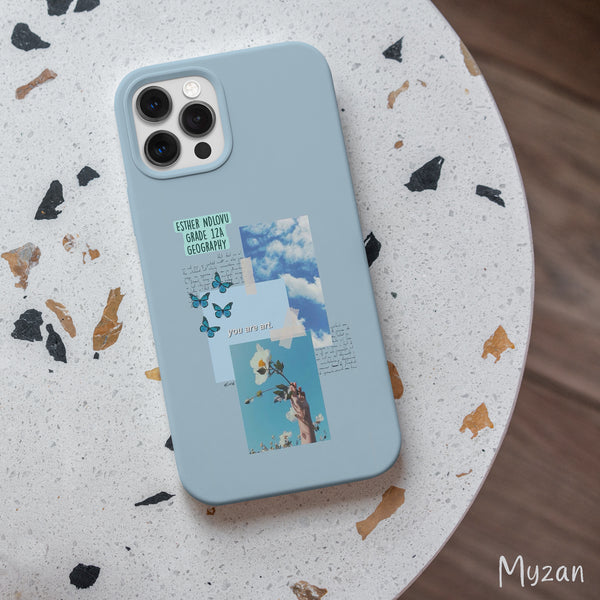 AC343 - Blue Aesthetic Mobile Case