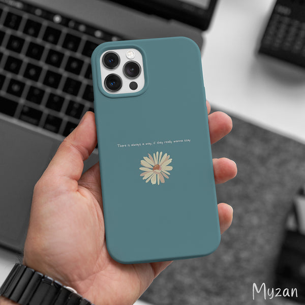 AC417 - There Is Always A Way - Floral Mobile Case