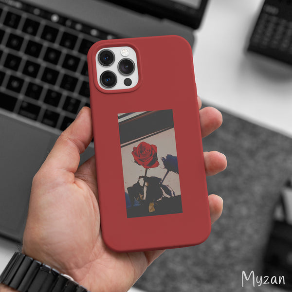 AC421 - Red Rose - Aesthetic Mobile Case