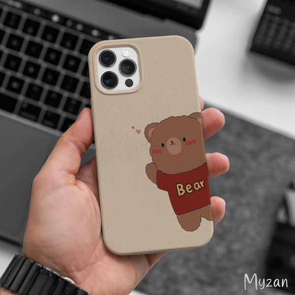 AC422 - Cute Bear Mobile Case