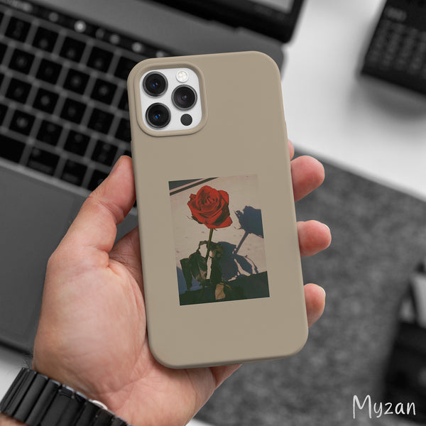 AC432 - Red Rose - Aesthetic Mobile Case